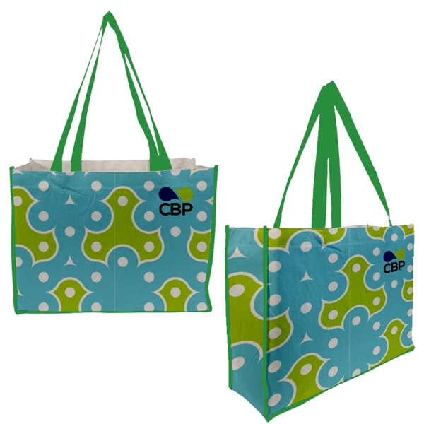 The bag is made of 5oz cotton material, and features handles... from ASI 67557 LimeLight Ent