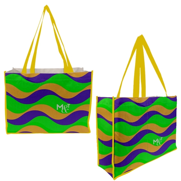 The bag is made of 5oz cotton material, and features handles... from ASI 67557 LimeLight Ent
