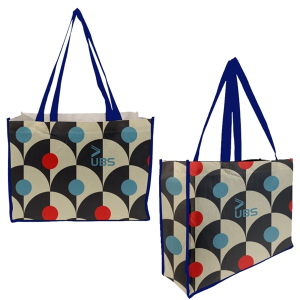 The bag is made of 5oz cotton material, and features handles... from ASI 67557 LimeLight Ent