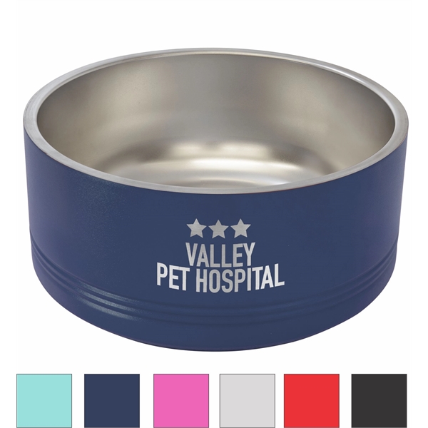 Polar Camel Pet Bowl 32 oz made of Stainless Steel, Sturdy... from ASI 72657 Active Life Promo / Apres Ski Active Life