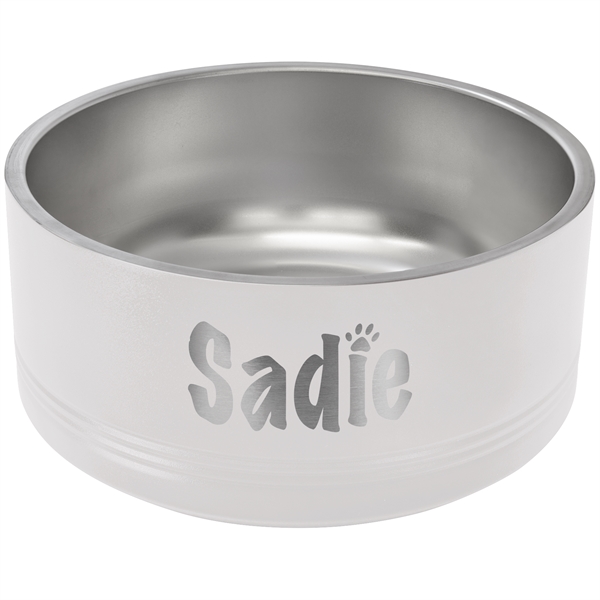 Polar Camel Pet Bowl 32 oz made of Stainless Steel, Sturdy... from ASI 72657 Active Life Promo / Apres Ski Active Life