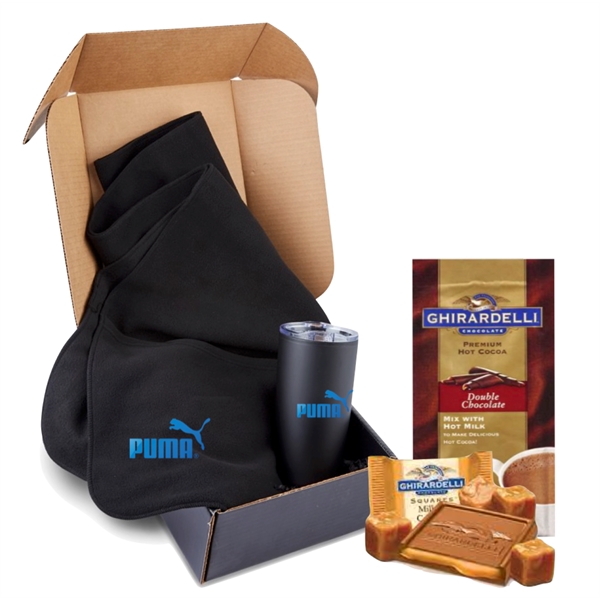 Mailer Box with Scarf and Tumbler... from ASI 89971 Stuff A Mug