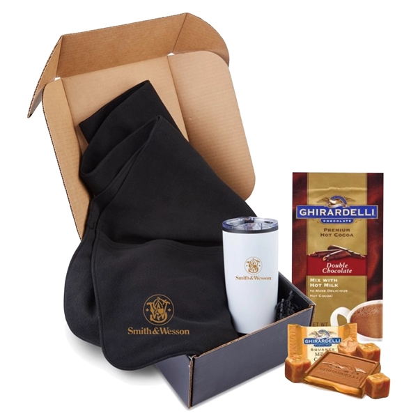 Mailer Box with Scarf and Tumbler... from ASI 89971 Stuff A Mug