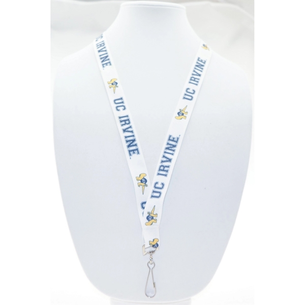 An incredible value, this white-background lanyard includes full-color sublimation on one... from ASI 30250 AZX Sport USA