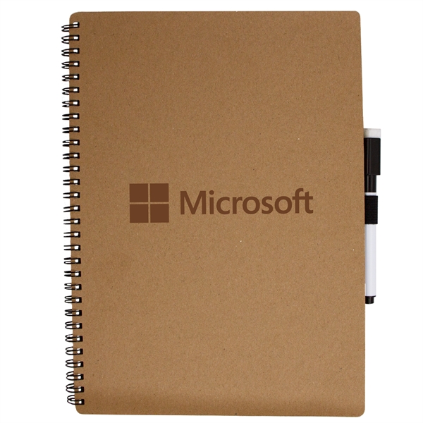 Spiral bound notebook with whiteboards and dry-erase marker.... from ASI 57653 Gold Bond