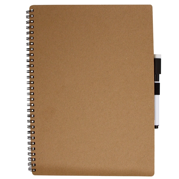 Spiral bound notebook with whiteboards and dry-erase marker.... from ASI 57653 Gold Bond
