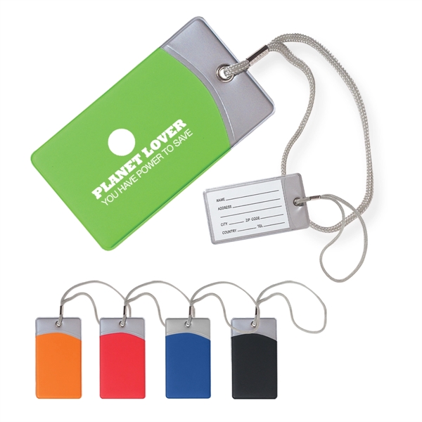 Vinyl/Nylon Luggage tag.... from ASI 61125 Hit Promotional Products / Hit®
