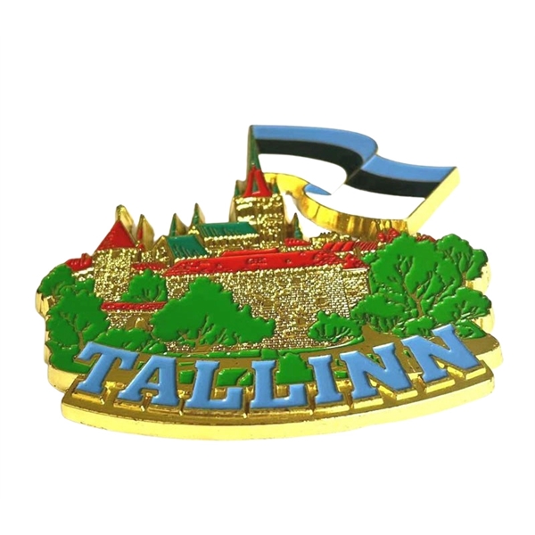 Customized zinc alloy fridge magnets with custom imprint... from ASI 37218 Athena Promo (tm)