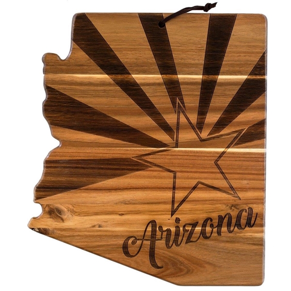 This beautifully crafted acacia wood cutting board is shaped in the... from ASI 91565 Totally Bamboo