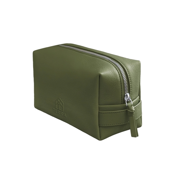 Pantone Matched, Real Leather Dopp Kit... from ASI 45657 Pop! Promos