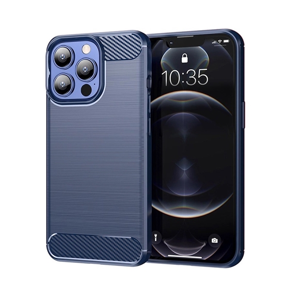 Carbon fiber mobile phone case made of TPU 1.8mm thickness plus... from ASI 37218 Athena Promo (tm)