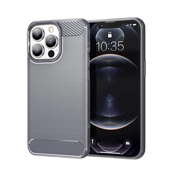 Carbon fiber mobile phone case made of TPU 1.8mm thickness plus... from ASI 37218 Athena Promo (tm)