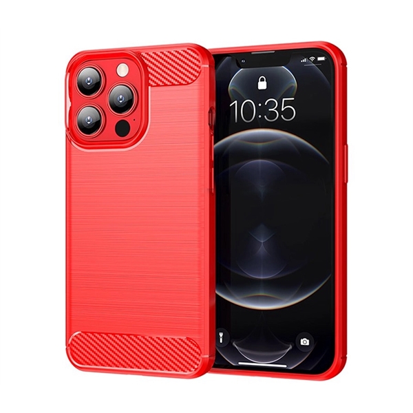 Carbon fiber mobile phone case made of TPU 1.8mm thickness plus... from ASI 37218 Athena Promo (tm)