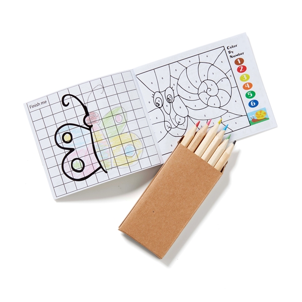 12 page activity book with matching, easy math games, color by... from ASI 63549 Jornik Manufacturing Corp