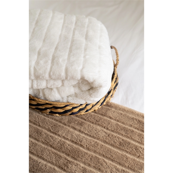 Plush, polyester throw blanket measuring 50" x 60"... from ASI 73520 Neet Feet / Kanata Blanket