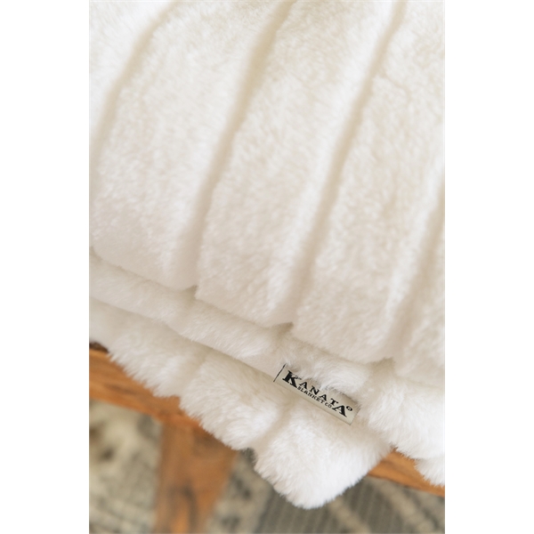 Plush, polyester throw blanket measuring 50" x 60"... from ASI 73520 Neet Feet / Kanata Blanket