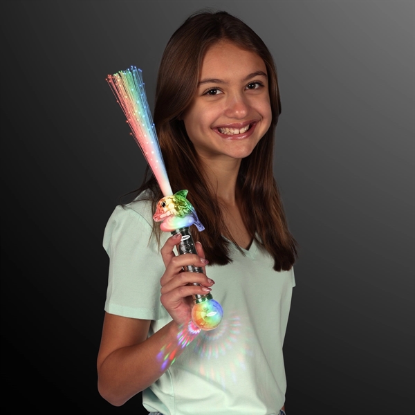 Mystical Magical Fiber Optic Wands; Blank and Imprinted Pricing... from ASI 34194 ALightPromos