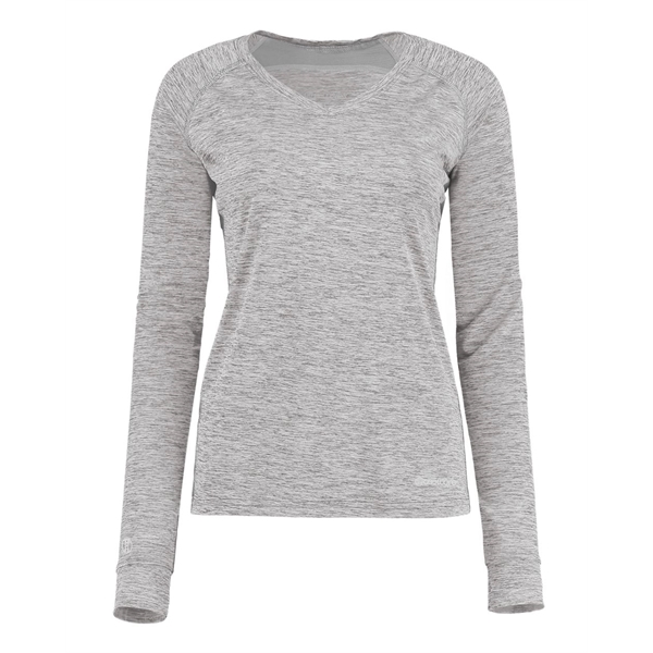 Holloway Women's Electrify CoolCore® Long Sleeve V-Neck T...... from ASI 84358 S&S Activewear