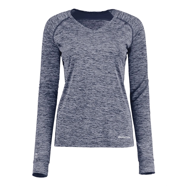 Holloway Women's Electrify CoolCore® Long Sleeve V-Neck T...... from ASI 84358 S&S Activewear