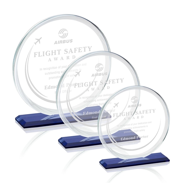 The starfire Verdun is a perfect circle mounted on a blue... from ASI 84592 St Regis Group / St Regis