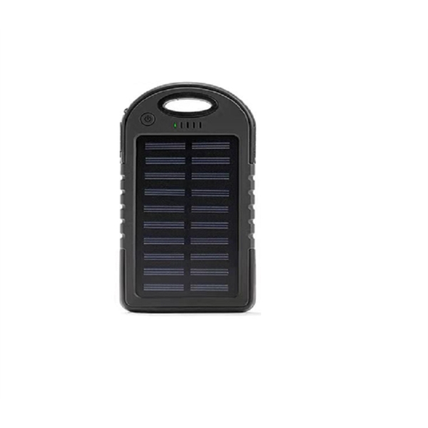 Plastic solar power bank with loop for clip or keychain plus... from ASI 37218 Athena Promo (tm)