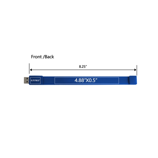 The Lombard Wristband USB Drive is the most popular wearable design... from ASI 90154 Sunjoy Group Inc