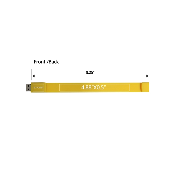 The Lombard Wristband USB Drive is the most popular wearable design... from ASI 90154 Sunjoy Group Inc