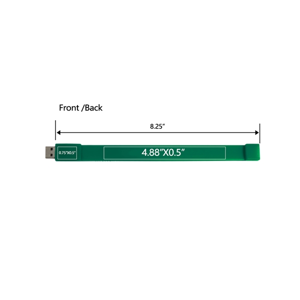 The Lombard Wristband USB Drive is the most popular wearable design... from ASI 90154 Sunjoy Group Inc