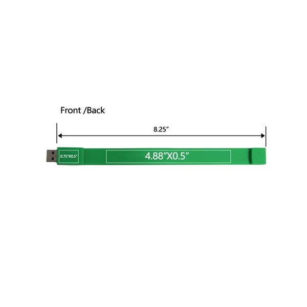 The Lombard Wristband USB Drive is the most popular wearable design... from ASI 90154 Sunjoy Group Inc