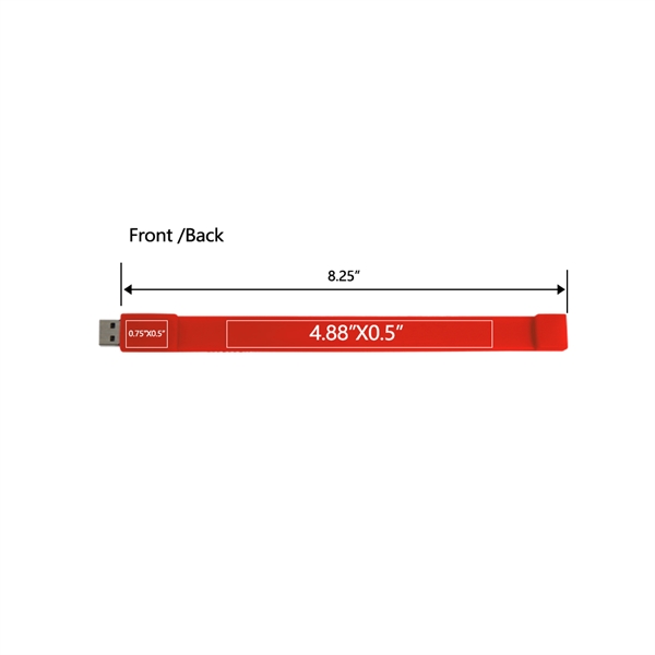 The Lombard Wristband USB Drive is the most popular wearable design... from ASI 90154 Sunjoy Group Inc