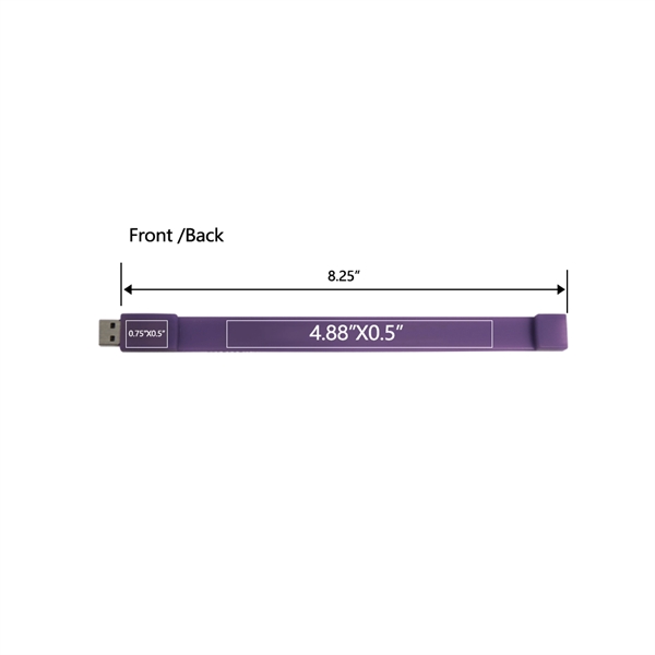 The Lombard Wristband USB Drive is the most popular wearable design... from ASI 90154 Sunjoy Group Inc