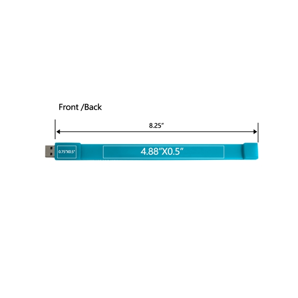 The Lombard Wristband USB Drive is the most popular wearable design... from ASI 90154 Sunjoy Group Inc