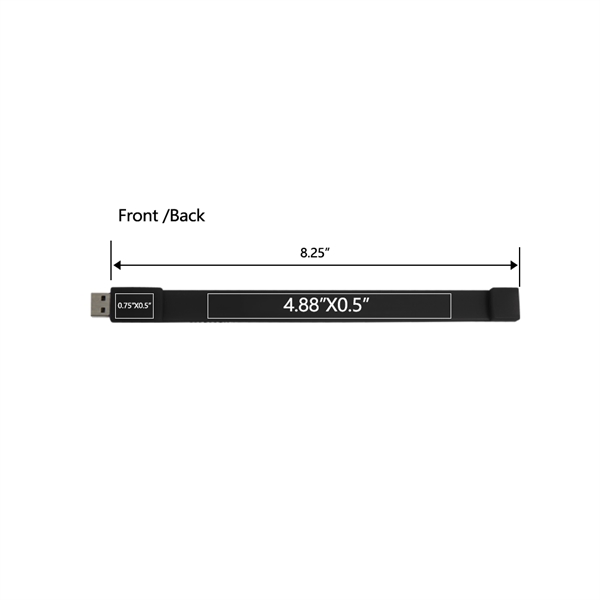 The Lombard Wristband USB Drive is the most popular wearable design... from ASI 90154 Sunjoy Group Inc