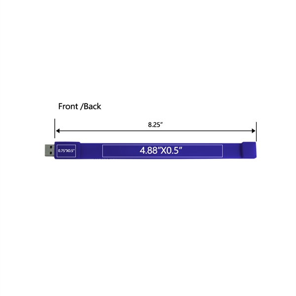 The Lombard Wristband USB Drive is the most popular wearable design... from ASI 90154 Sunjoy Group Inc