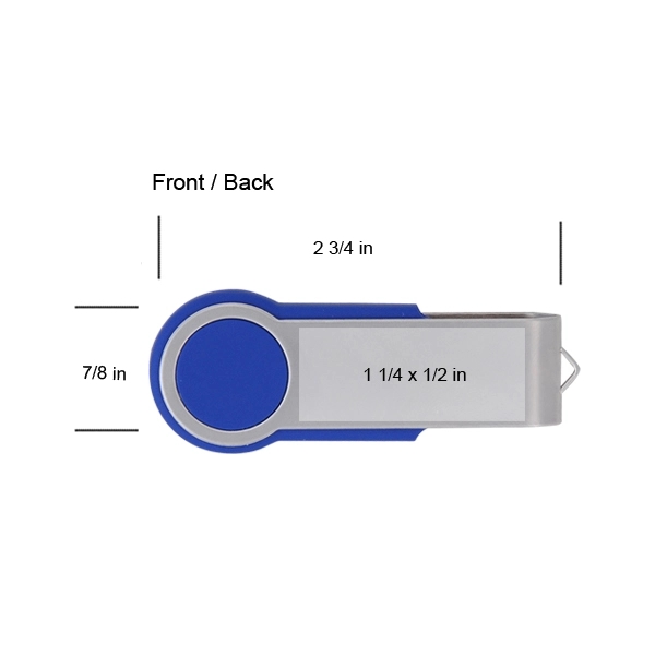 This Clare Swivel USB comes in blue and black and showcases... from ASI 90154 Sunjoy Group Inc