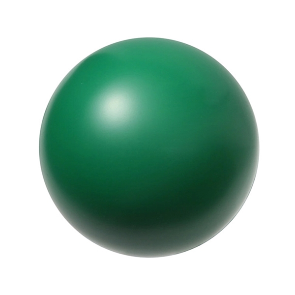 Squeezable Stress Reliever Ball with 1c1p sticker imprint... from ASI 37218 Athena Promo (tm)