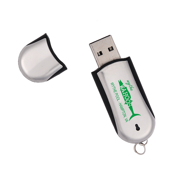 This Dover Metallic USB is a great USB promo with your... from ASI 90154 Sunjoy Group Inc