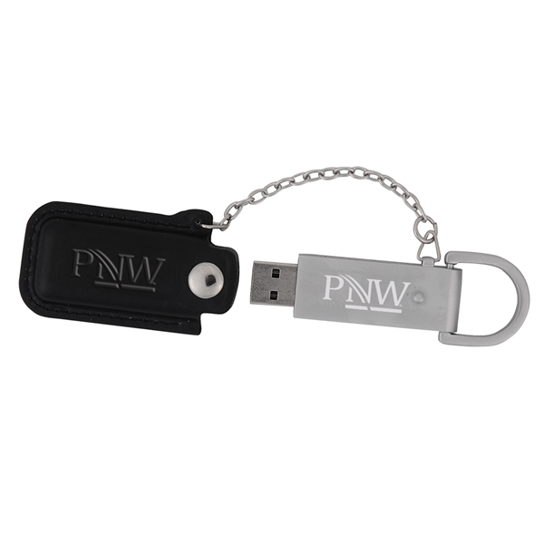 Our Cortland Leather and Chain USB give a biker chic look... from ASI 90154 Sunjoy Group Inc