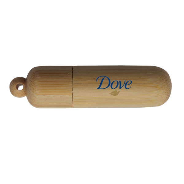 This Atkinson Eco Bamboo Capsule USB has a slot perfect for... from ASI 90154 Sunjoy Group Inc