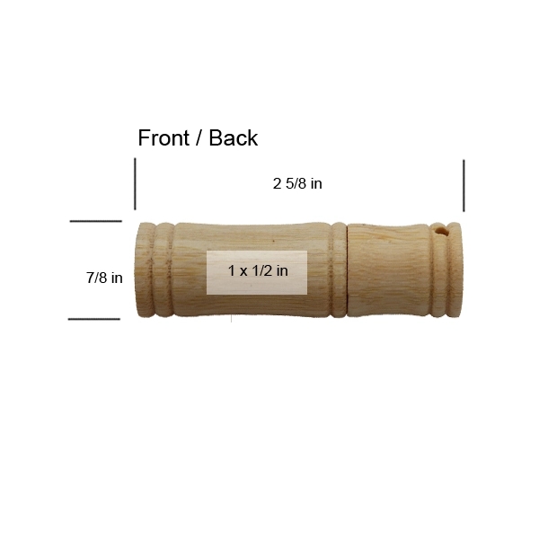 The Joslin Beveled Edge Bamboo USB makes your USB promo upgrade... from ASI 90154 Sunjoy Group Inc