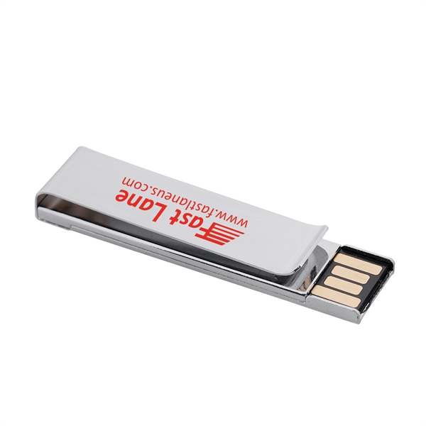 This Holland Stainless Steel Paper Clip USB is dual purpose storing... from ASI 90154 Sunjoy Group Inc