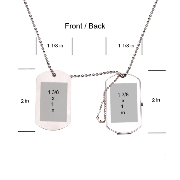 The Brookville Army Tag Necklace USB is the perfect USB promo... from ASI 90154 Sunjoy Group Inc