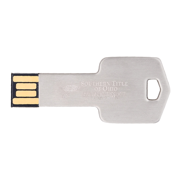 This key-shaped USB flash drive is perfect for realtors, car dealerships,... from ASI 90154 Sunjoy Group Inc