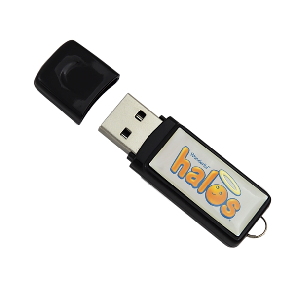 This Afton Domed USB highlights your logo perfectly in the large... from ASI 90154 Sunjoy Group Inc