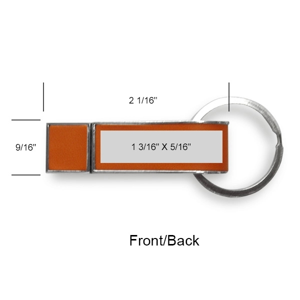 Plainfield Mini Curved Leather Bound USB is a premium promo item... from ASI 90154 Sunjoy Group Inc