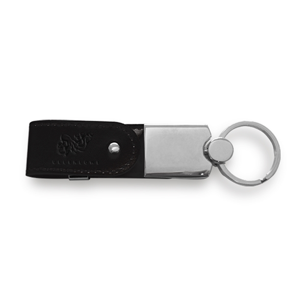 Joliet Leather Swivel USB Key Chain takes the typical swivel USB... from ASI 90154 Sunjoy Group Inc