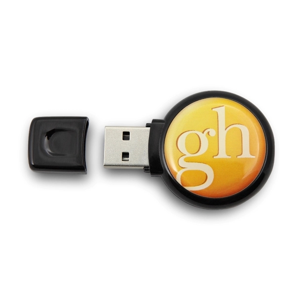 Moosehart Round Dome Logo Showcase USB is the perfect USB to... from ASI 90154 Sunjoy Group Inc