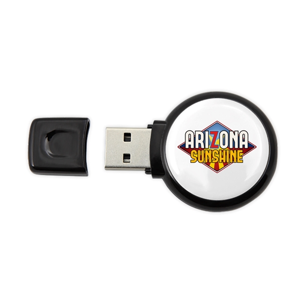 Moosehart Round Dome Logo Showcase USB is the perfect USB to... from ASI 90154 Sunjoy Group Inc