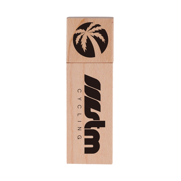 Upgrade your USB promo to this Breese Maple Wood USB Flash... from ASI 90154 Sunjoy Group Inc