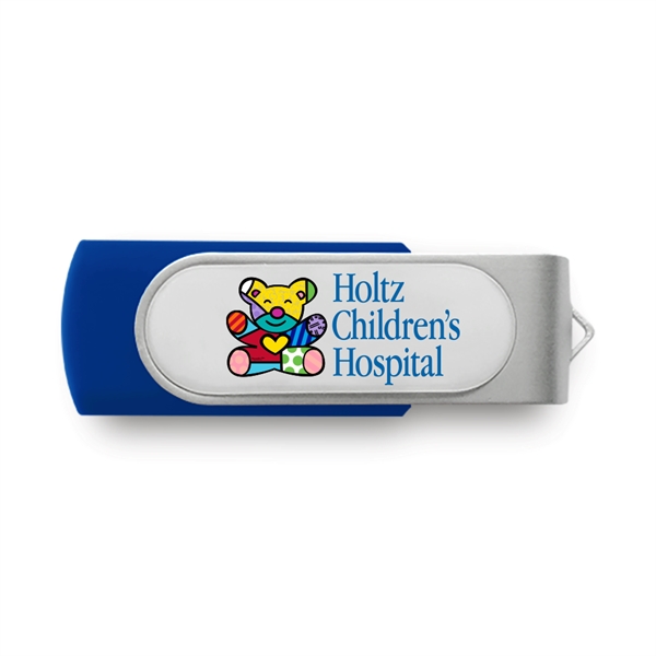 Bellwood Domed Swivel USB Flash Drive you know and love, with... from ASI 90154 Sunjoy Group Inc